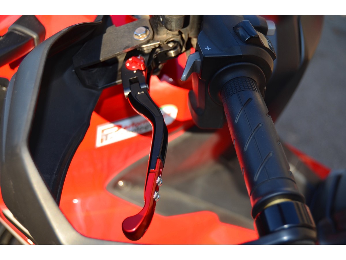 LEA15 - PERFORMANCE TECHNOLOGY Honda Adjustable Handlebar Levers "Eco GP 2" – Accessories in the Motodeal Motorcycle Aftermarket Accessories and Parts Online Shop