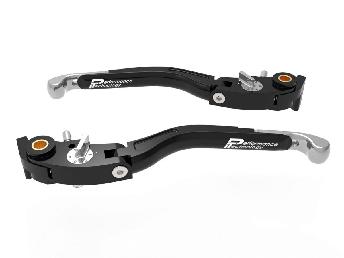 LEA16 - PERFORMANCE TECHNOLOGY Ducati / KTM Superduke / Moto Guzzi Handlebar Levers "Eco GP 2" (adjustable) – Accessories in the Motodeal Motorcycle Aftermarket Accessories and Parts Online Shop