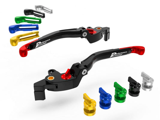 LEA18 - PERFORMANCE TECHNOLOGY MV Agusta Adj. Handlebar Levers "Eco GP 2" – Accessories in the Motodeal Motorcycle Aftermarket Accessories and Parts Online Shop