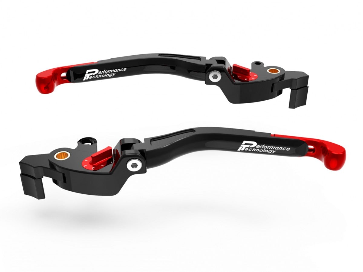 LEA18 - PERFORMANCE TECHNOLOGY MV Agusta Adj. Handlebar Levers "Eco GP 2" – Accessories in the Motodeal Motorcycle Aftermarket Accessories and Parts Online Shop
