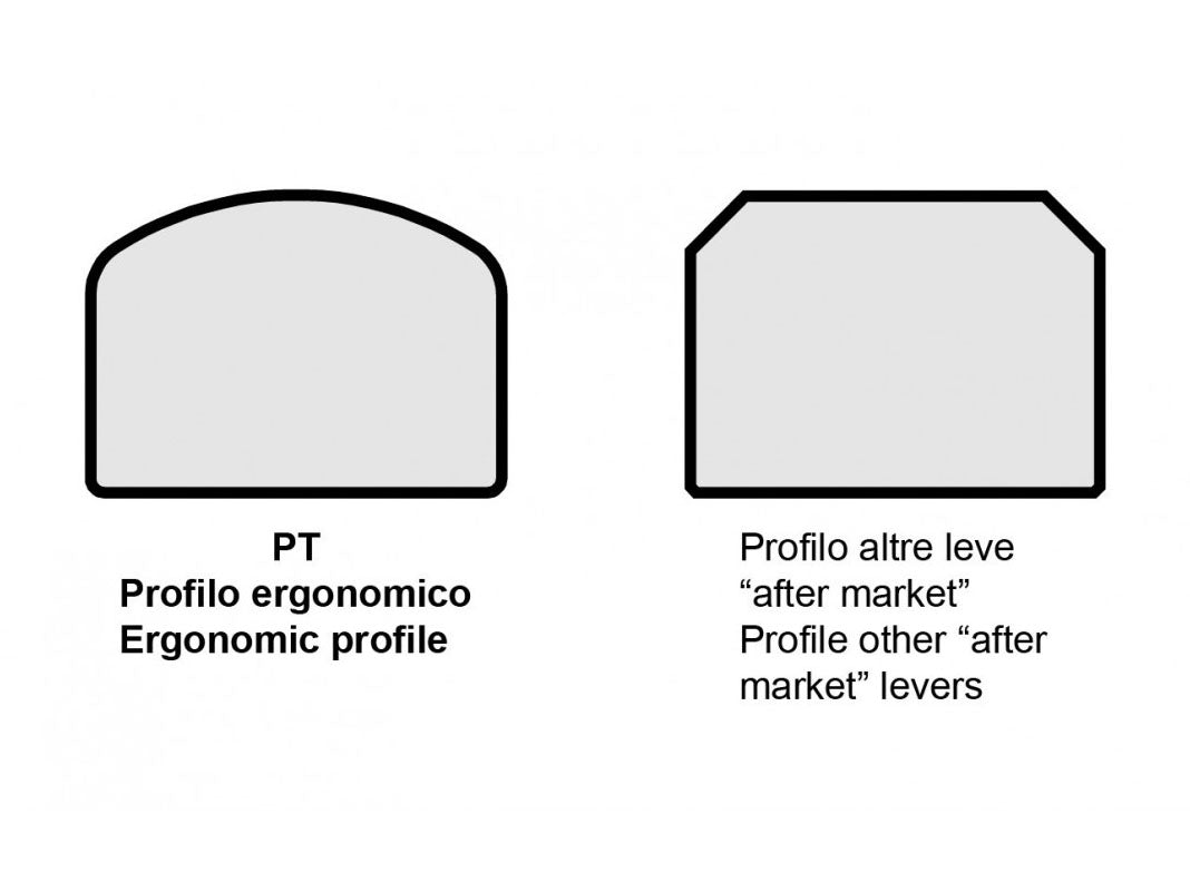 LEA21 - DBK Ducati DesertX / Scrambler 1100 Pro (2020+) Adjustable Handlebar Levers "Eco GP 2" – Accessories in the Motodeal Motorcycle Aftermarket Accessories and Parts Online Shop