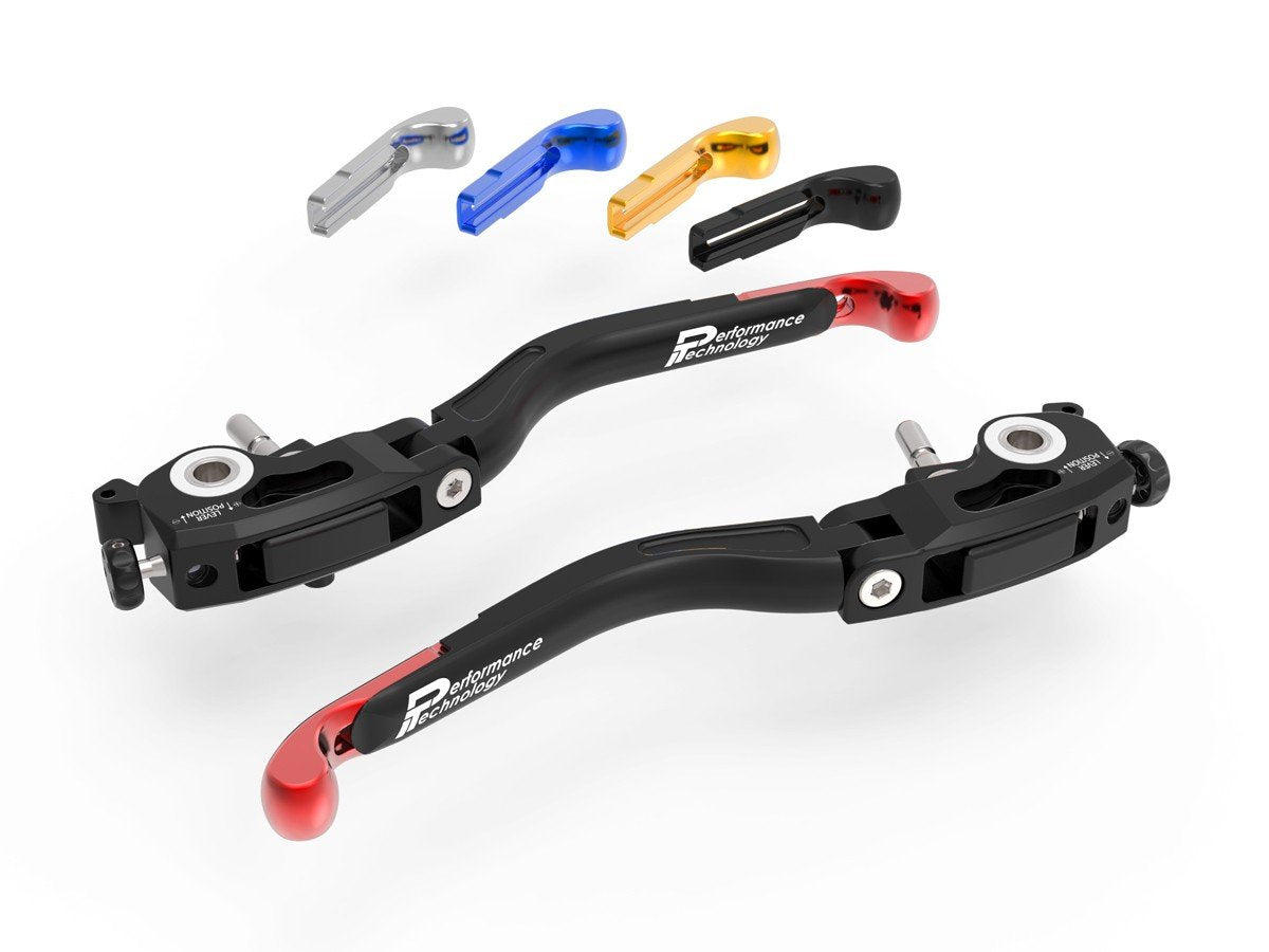 LP02 - PERFORMANCE TECHNOLOGY Ducati Adjustable Handlebar Levers "Ultimate" – Accessories in the Motodeal Motorcycle Aftermarket Accessories and Parts Online Shop