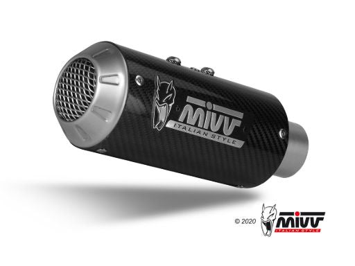 MIVV X.YA.0008 YAMAHA YZF R25 / YZF R3 / MT-03 (2015 - ) Full System Exhaust "Full System" (Black; not approved) – Accessories in the 2WheelsHero Motorcycle Aftermarket Accessories and Parts Online Shop