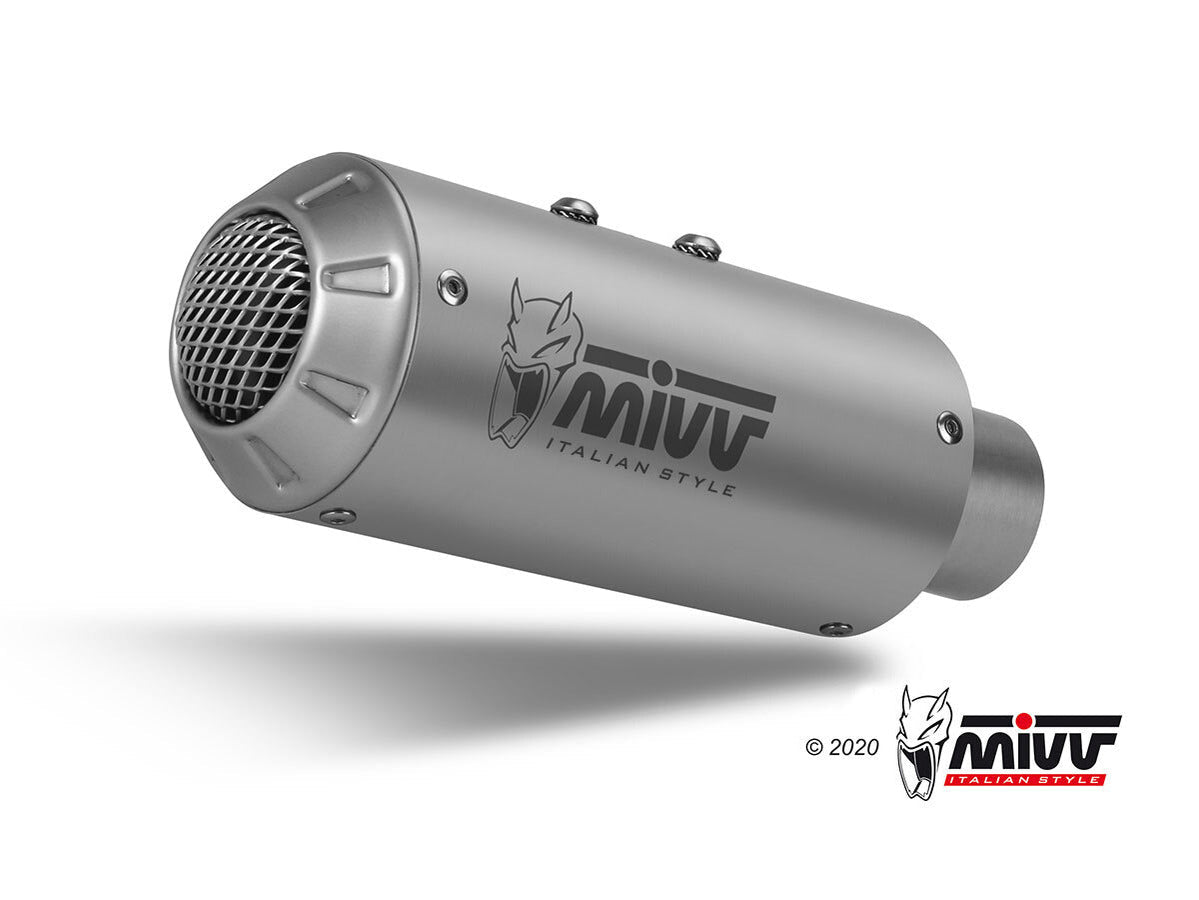 MIVV KT.020 KTM 790 / 890 DUKE ( 2018+ ) Slip-on Exhaust "MK3" ( stainless steel; not approved) – Accessories in the 2WheelsHero Motorcycle Aftermarket Accessories and Parts Online Shop