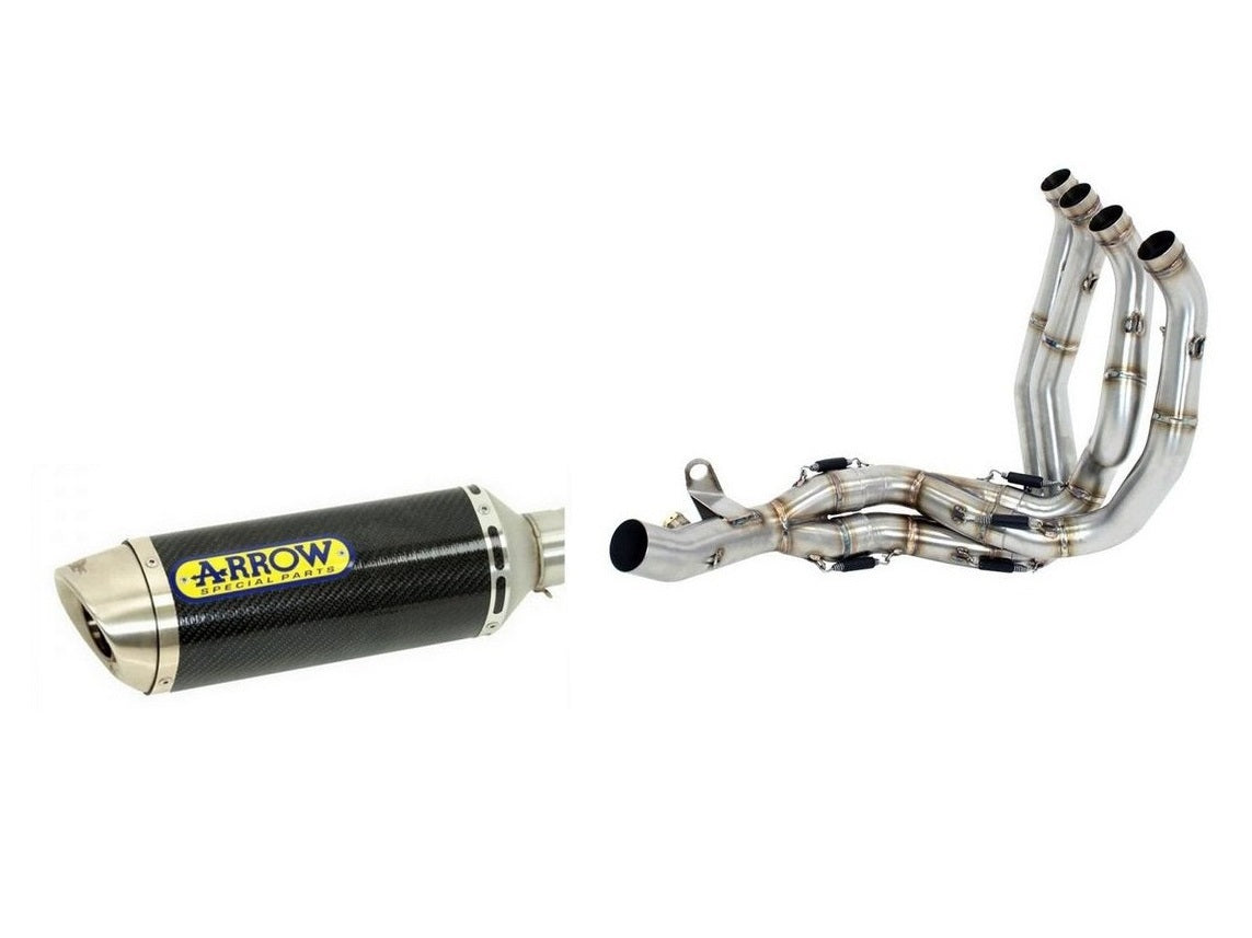 ARROW 71428MI+71110AON MV Agusta Brutale 1090RR (2010+) Full Exhaust System "Competition Evo Thunder" (racing) – Accessories in the 2WheelsHero Motorcycle Aftermarket Accessories and Parts Online Shop