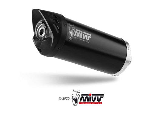 MIVV MV.HO.0004 HONDA SH 350 ( 2022+ ) Slip-on Exhaust "Mover" (black; approved) – Accessories in the 2WheelsHero Motorcycle Aftermarket Accessories and Parts Online Shop