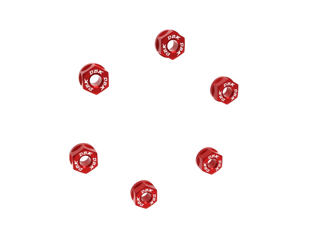 6DSB04 - DUCABIKE Ducati Multistrada / Panigale (2025+) Rear Sprocket Carrier Nuts Set (M8 x 1.25) – Accessories in the Motodeal Motorcycle Aftermarket Accessories and Parts Online Shop