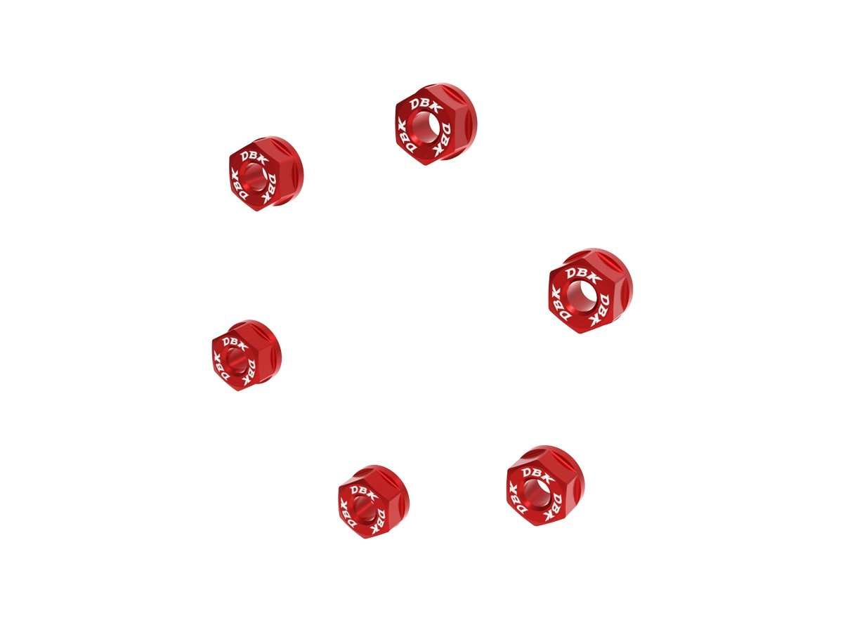 6DSB04 - DUCABIKE Ducati Multistrada / Panigale (2025+) Rear Sprocket Carrier Nuts Set (M8 x 1.25) – Accessories in the Motodeal Motorcycle Aftermarket Accessories and Parts Online Shop