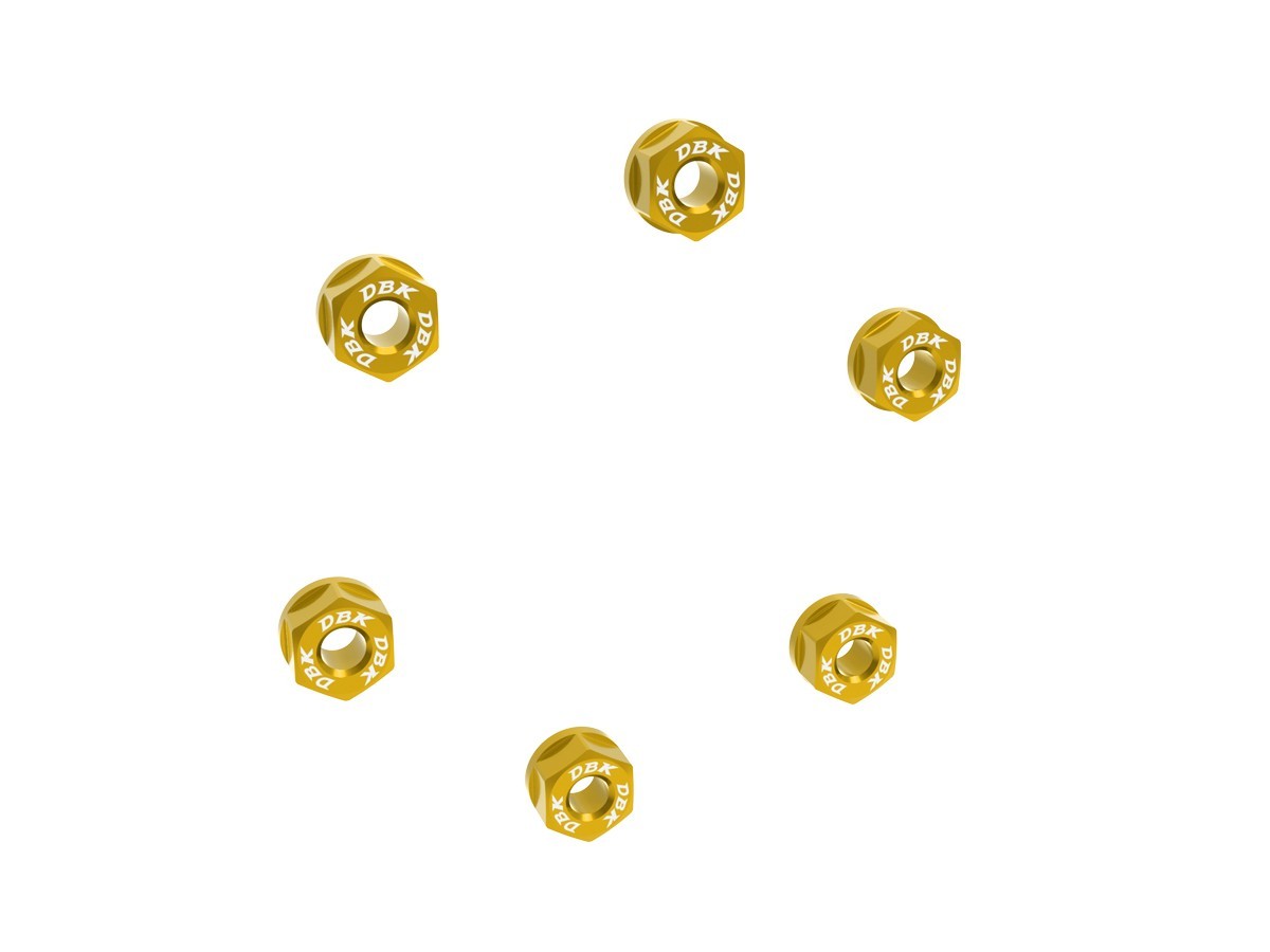 6DSB04 - DUCABIKE Ducati Multistrada / Panigale (2025+) Rear Sprocket Carrier Nuts Set (M8 x 1.25) – Accessories in the Motodeal Motorcycle Aftermarket Accessories and Parts Online Shop