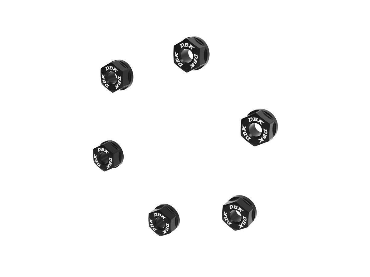 DBK DUCABIKE 6DSB04 Ducati Multistrada / Panigale V2 (2025+) Rear Sprocket Carrier Nuts Set (M8 x 1.25) – Accessories in the Motodeal Motorcycle Aftermarket Accessories and Parts Online Shop