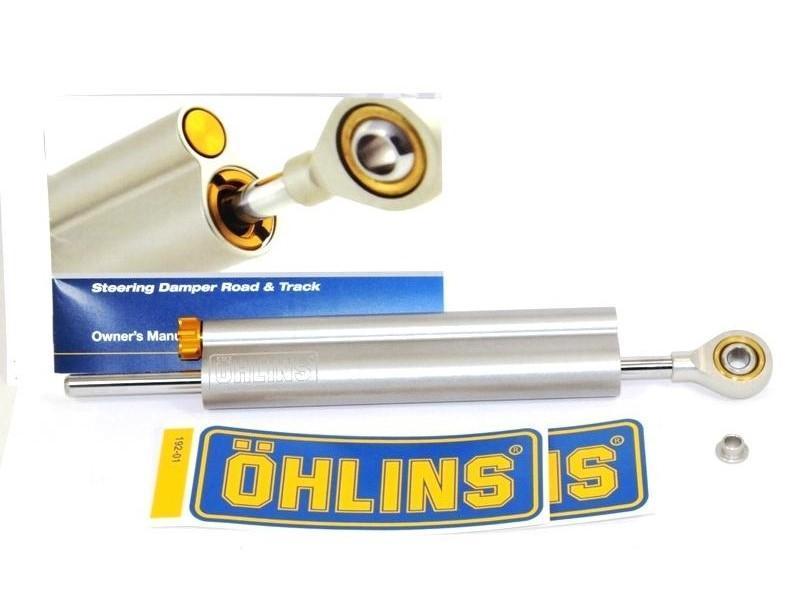 Ducati Scrambler Café Racer (17/21) OHLINS Steering Damper + CNC RACING Mounting Kit – Accessories in the Motodeal Motorcycle Aftermarket Accessories and Parts Online Shop