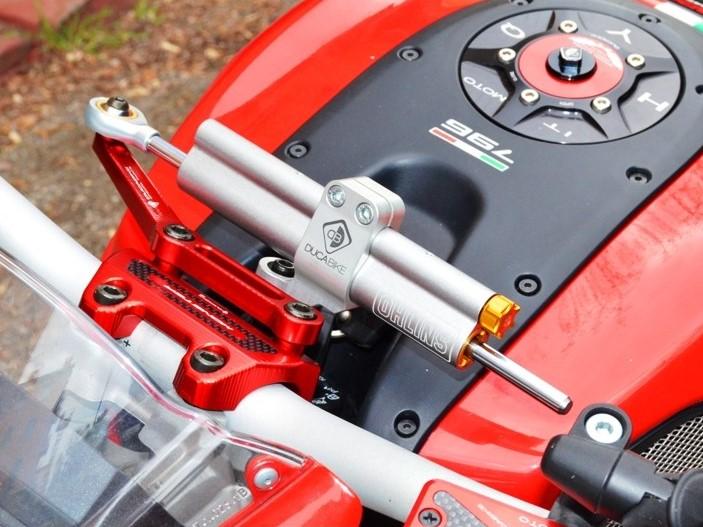 ÖHLINS SD000 Ducati Steering Damper (63 mm; silver) – Accessories in the Motodeal Motorcycle Aftermarket Accessories and Parts Online Shop