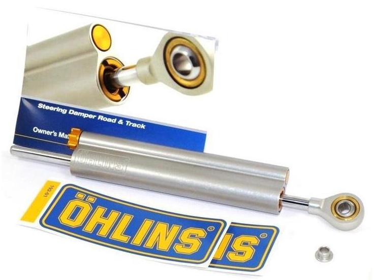 ÖHLINS SD002 Ducati Multistrada 950 (17/18) Steering Damper (90 mm; silver) – Accessories in the Motodeal Motorcycle Aftermarket Accessories and Parts Online Shop
