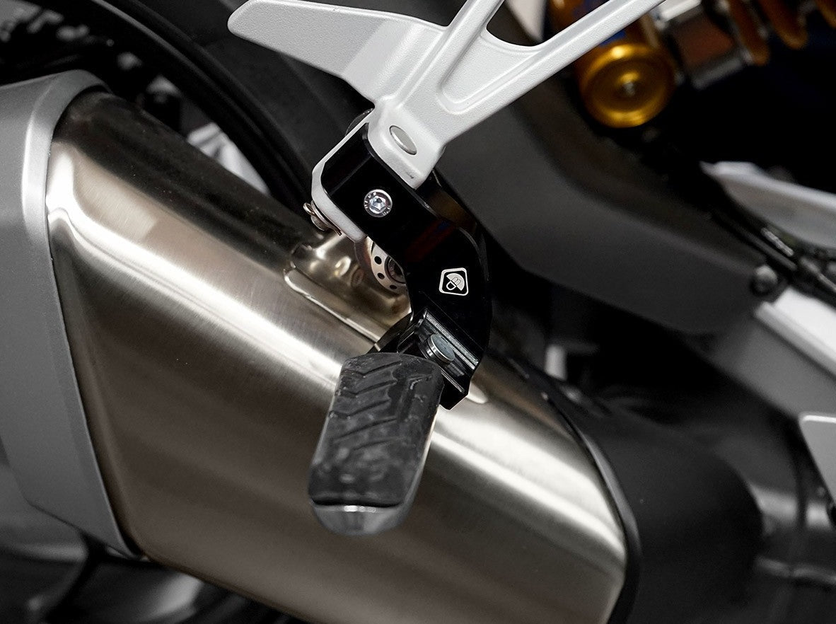 PAP04 - DBK Moto Guzzi V100 Mandello (2022+) Passenger Footpeg Kit – Accessories in the Motodeal Motorcycle Aftermarket Accessories and Parts Online Shop