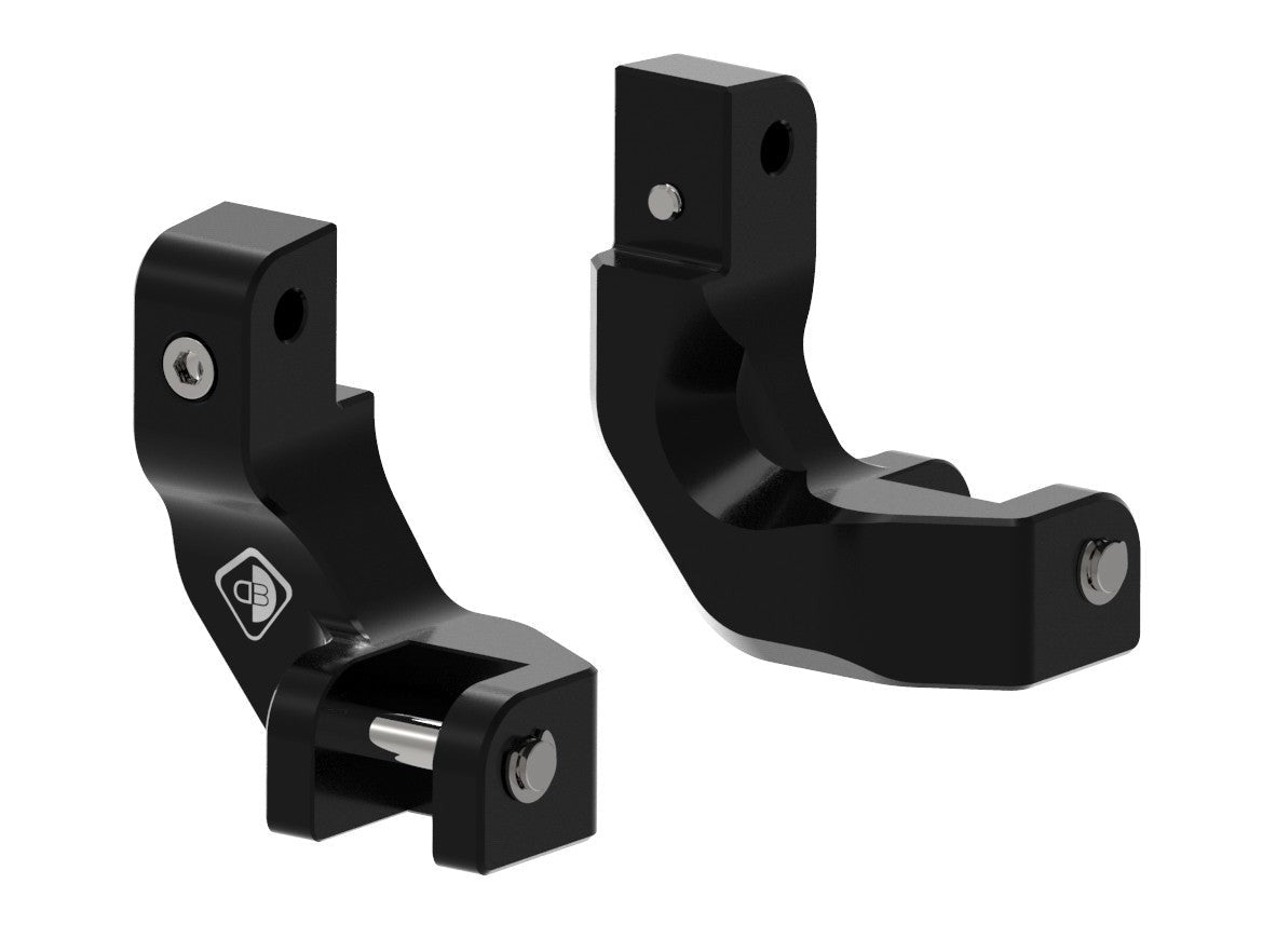 PAP04 - DBK Moto Guzzi V100 Mandello (2022+) Passenger Footpeg Kit – Accessories in the Motodeal Motorcycle Aftermarket Accessories and Parts Online Shop