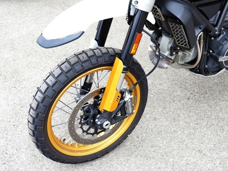 PAR01 - DUCABIKE Ducati Scrambler Desert Sled Fork Protection – Accessories in the Motodeal Motorcycle Aftermarket Accessories and Parts Online Shop