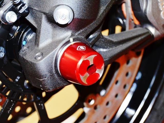 PFAL01 - DUCABIKE Ducati Front Wheel Protection Sliders – Accessories in the Motodeal Motorcycle Aftermarket Accessories and Parts Online Shop