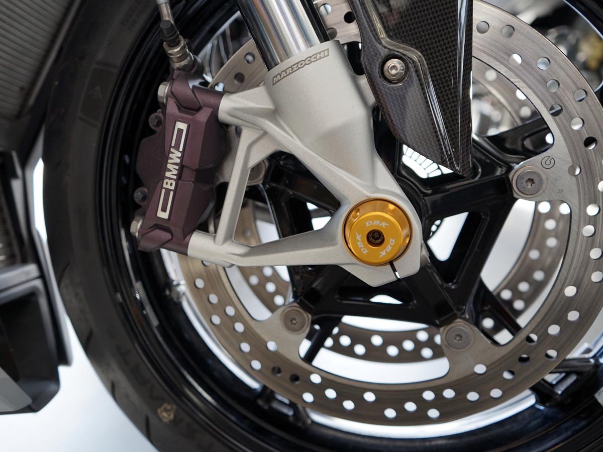 PFAN07 - DBK BMW M series / S series Front Wheel Protection Sliders – Accessories in the Motodeal Motorcycle Aftermarket Accessories and Parts Online Shop