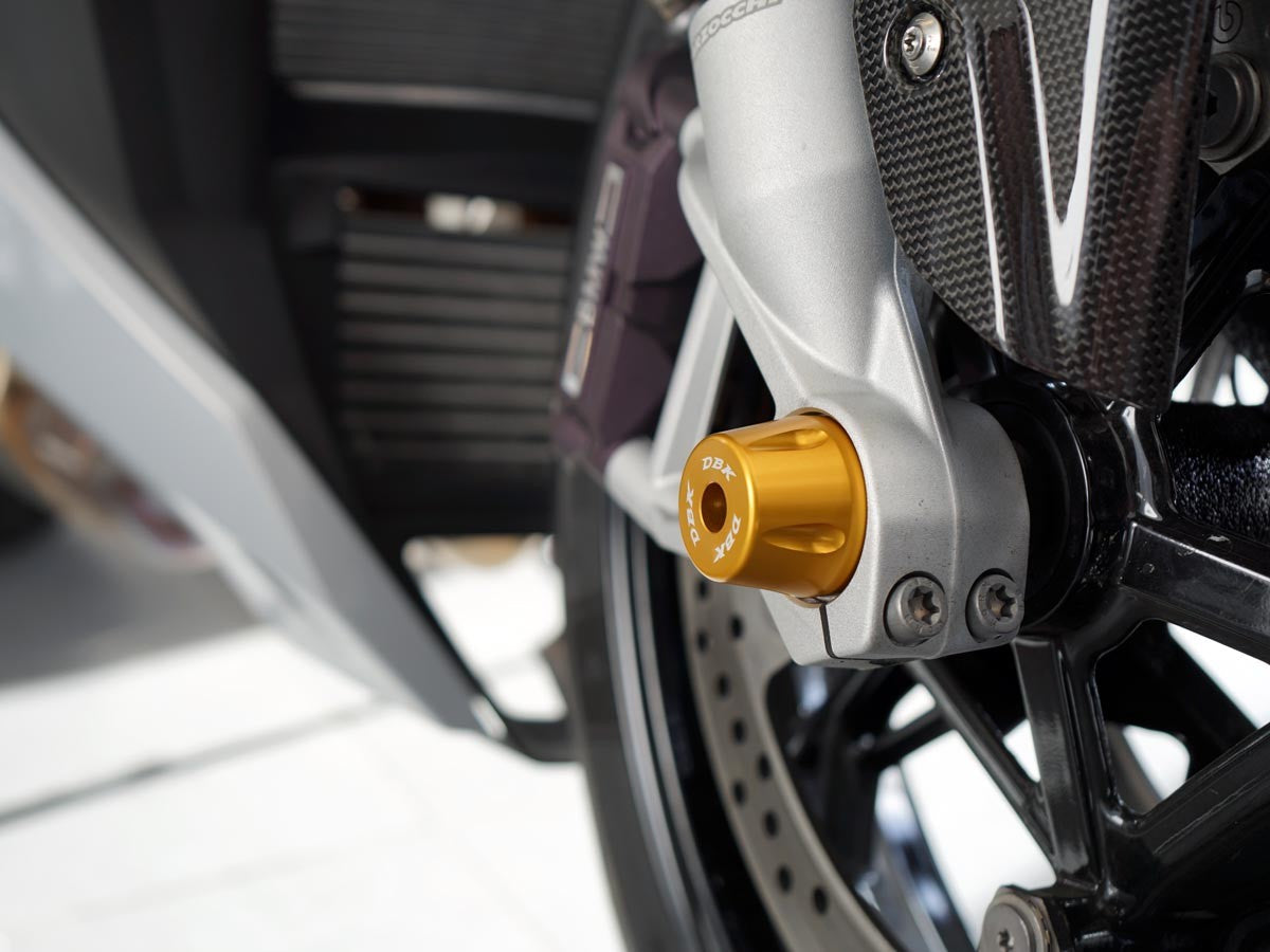 PFAN07 - DBK BMW M series / S series Front Wheel Protection Sliders – Accessories in the Motodeal Motorcycle Aftermarket Accessories and Parts Online Shop