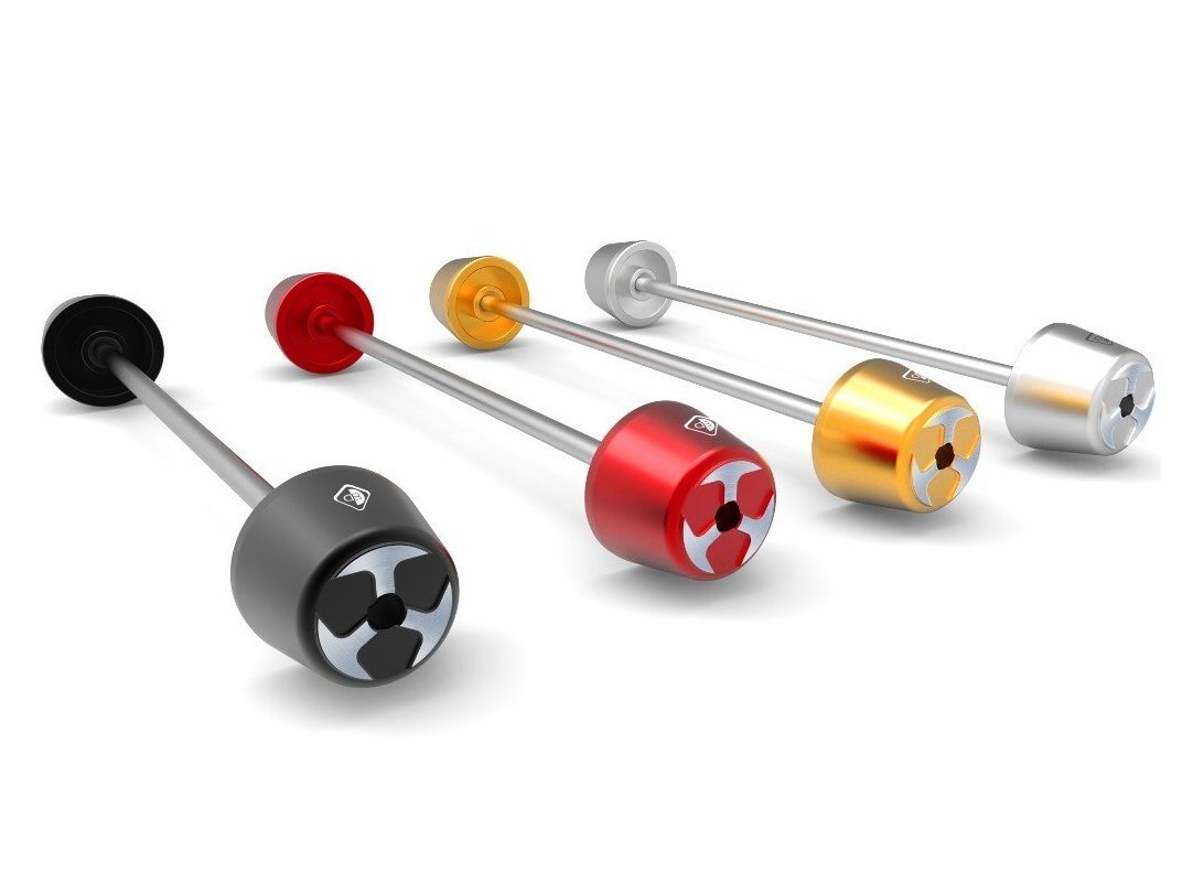PFPL01 - DUCABIKE Ducati Rear Wheel Sliders – Accessories in the Motodeal Motorcycle Aftermarket Accessories and Parts Online Shop