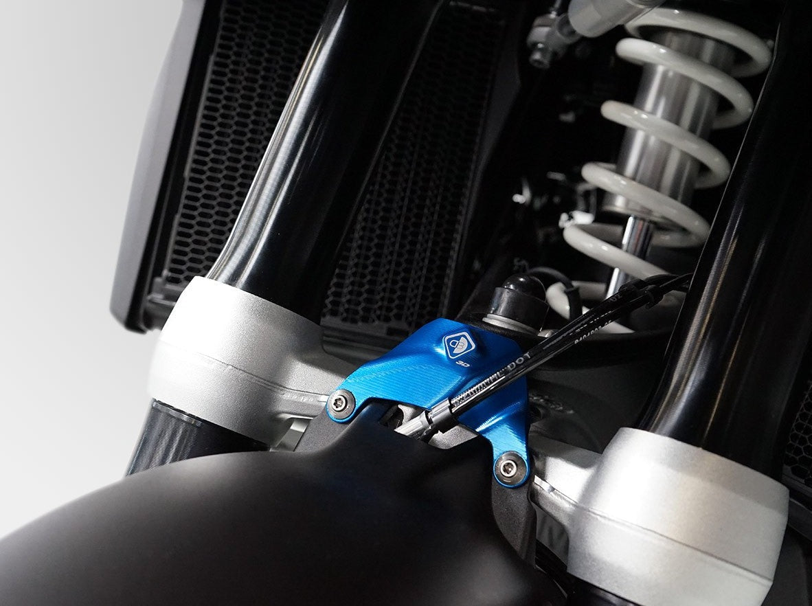 PGT01 - DBK BMW R1300GS (2024+) Telelever Joint Protection – Accessories in the Motodeal Motorcycle Aftermarket Accessories and Parts Online Shop