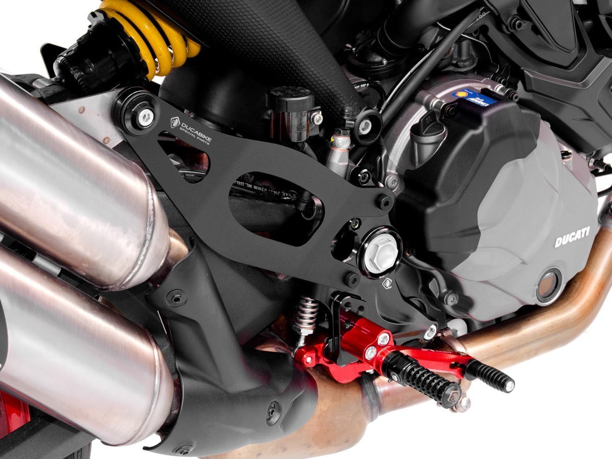 PMM93701D - DBK Ducati Monster 950 / 937 (2021+) Single-Seat Rider Footpeg Kit – Accessories in the Motodeal Motorcycle Aftermarket Accessories and Parts Online Shop