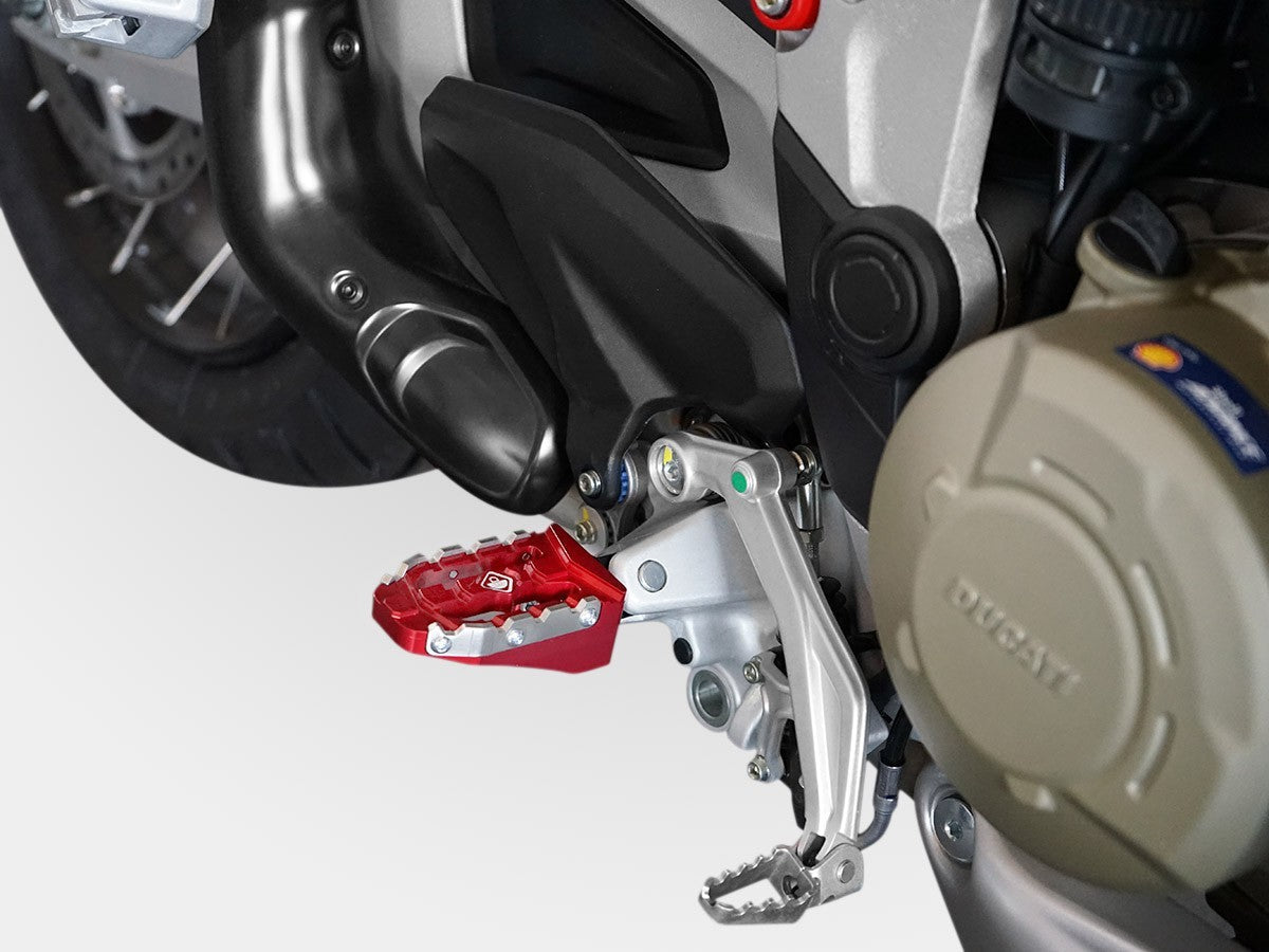 PPDV12 - DUCATI OFF-ROAD PILOT FOOTPEGS KIT – Accessories in the Motodeal Motorcycle Aftermarket Accessories and Parts Online Shop