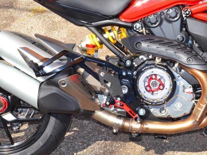 PPM1201 - DUCABIKE Ducati Monster 821/1200 Passenger Rearset – Accessories in the Motodeal Motorcycle Aftermarket Accessories and Parts Online Shop