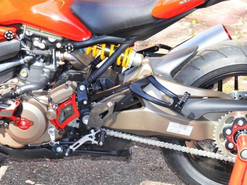 PPM1201 - DUCABIKE Ducati Monster 821/1200 Passenger Rearset – Accessories in the Motodeal Motorcycle Aftermarket Accessories and Parts Online Shop