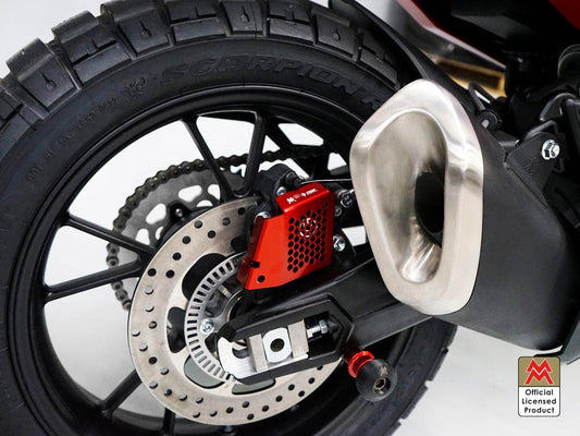 PPMM02 - DBK Moto Morini Seiemezzo SCR / STR / X-Cape 650 (2021+) Brake System Protection Kit (rear) – Accessories in the Motodeal Motorcycle Aftermarket Accessories and Parts Online Shop