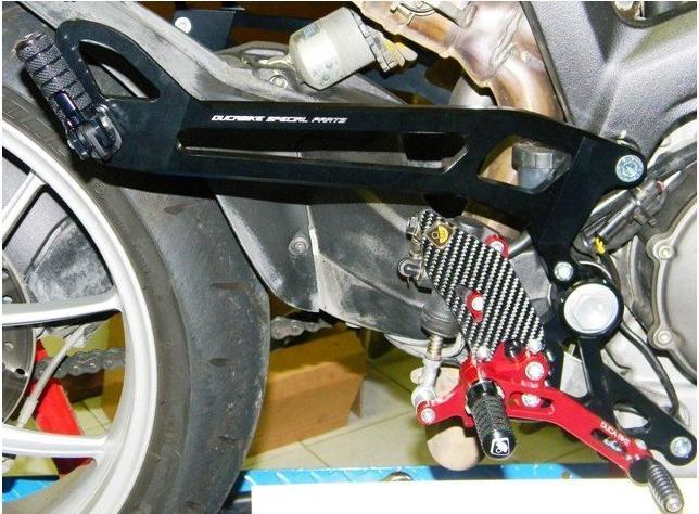 PPNM01 - DUCABIKE Ducati Monster Passenger Rearset – Accessories in the Motodeal Motorcycle Aftermarket Accessories and Parts Online Shop