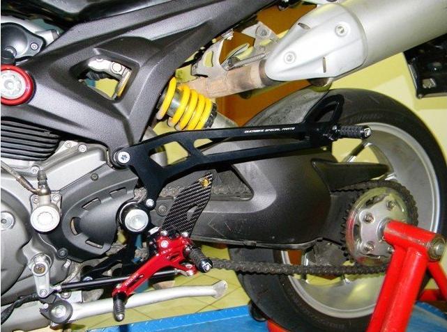 PPNM01 - DUCABIKE Ducati Monster Passenger Rearset – Accessories in the Motodeal Motorcycle Aftermarket Accessories and Parts Online Shop