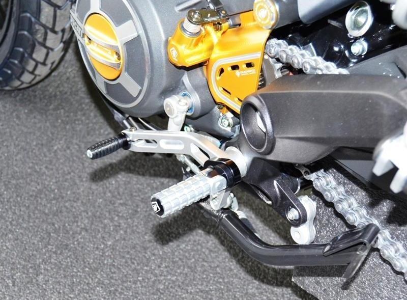 PPSCRA01 - DUCABIKE Ducati Scrambler / Monster 797 Adjustable Footpegs (pilot) – Accessories in the Motodeal Motorcycle Aftermarket Accessories and Parts Online Shop