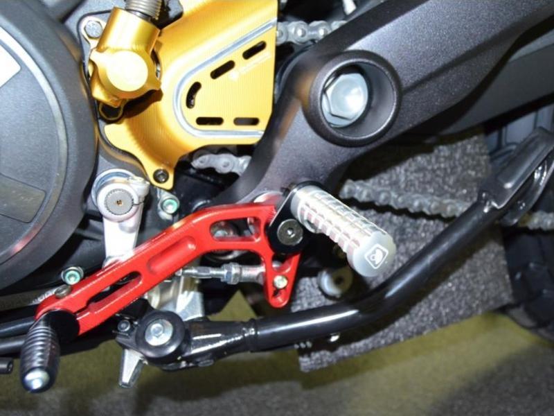 PPSCRA02 - DUCABIKE Ducati Scrambler / Monster 797 Adjustable Footpegs (pilot) – Accessories in the Motodeal Motorcycle Aftermarket Accessories and Parts Online Shop