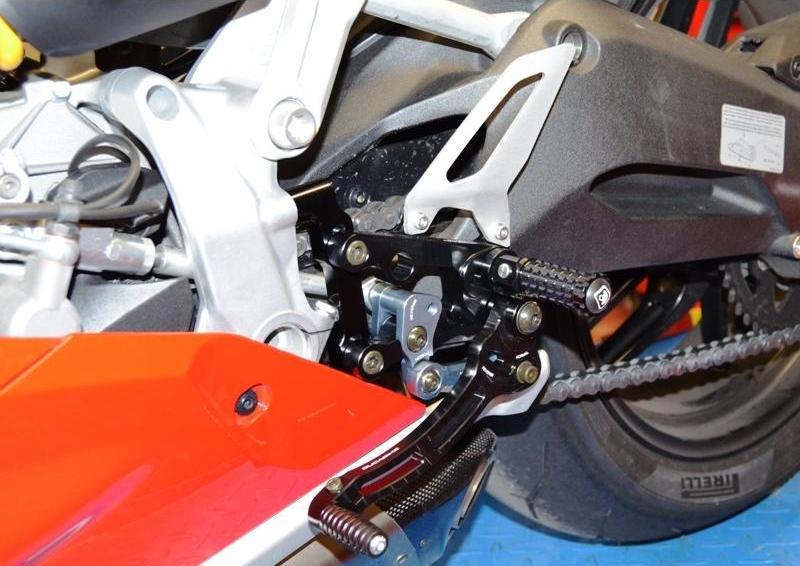 PR119903 - DUCABIKE Ducati Panigale V2 (12/24) Adjustable Rearset – Accessories in the Motodeal Motorcycle Aftermarket Accessories and Parts Online Shop