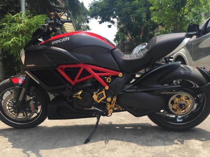 PRDV01 - DUCABIKE Ducati Diavel 1200 (10/18) Adjustable Rearset – Accessories in the Motodeal Motorcycle Aftermarket Accessories and Parts Online Shop