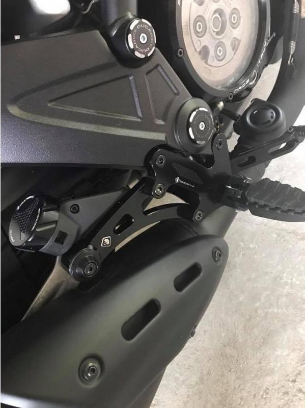 PRDV01 - DUCABIKE Ducati Diavel 1200 (10/18) Adjustable Rearset – Accessories in the Motodeal Motorcycle Aftermarket Accessories and Parts Online Shop