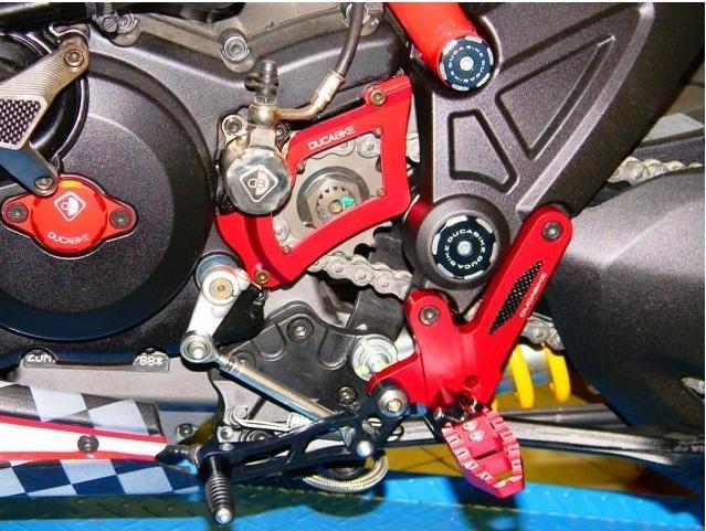 PRDV01 - DUCABIKE Ducati Diavel 1200 (10/18) Adjustable Rearset – Accessories in the Motodeal Motorcycle Aftermarket Accessories and Parts Online Shop