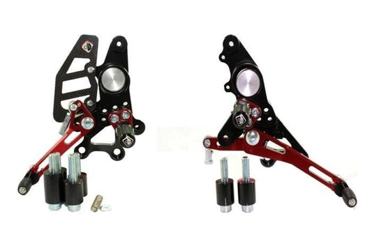 PRHM02 - DUCABIKE Ducati Multistrada / Hypermotard Adjustable Pilot Rearset – Accessories in the Motodeal Motorcycle Aftermarket Accessories and Parts Online Shop