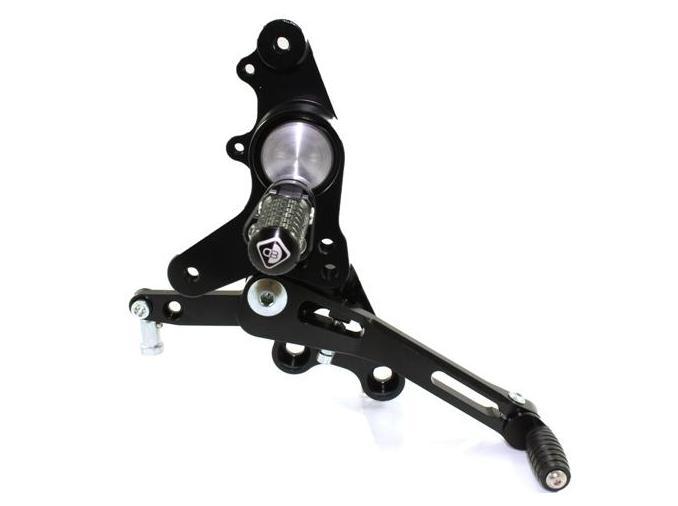 PRHM02 - DUCABIKE Ducati Multistrada / Hypermotard Adjustable Pilot Rearset – Accessories in the Motodeal Motorcycle Aftermarket Accessories and Parts Online Shop