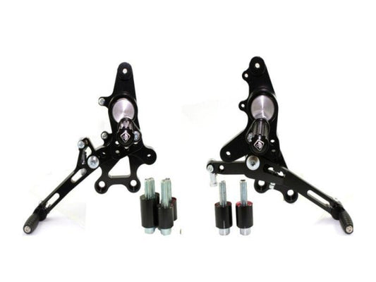 PRHME02 - DUCABIKE Ducati Multistrada / Hypermotard Adjustable Pilot Rearset – Accessories in the Motodeal Motorcycle Aftermarket Accessories and Parts Online Shop