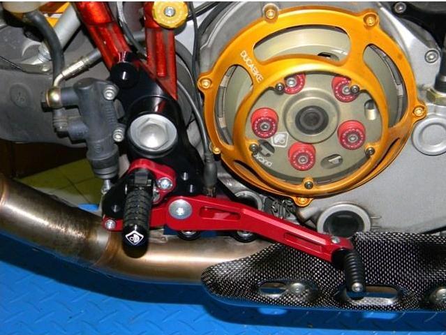 PRHM02 - DUCABIKE Ducati Multistrada / Hypermotard Adjustable Pilot Rearset – Accessories in the Motodeal Motorcycle Aftermarket Accessories and Parts Online Shop