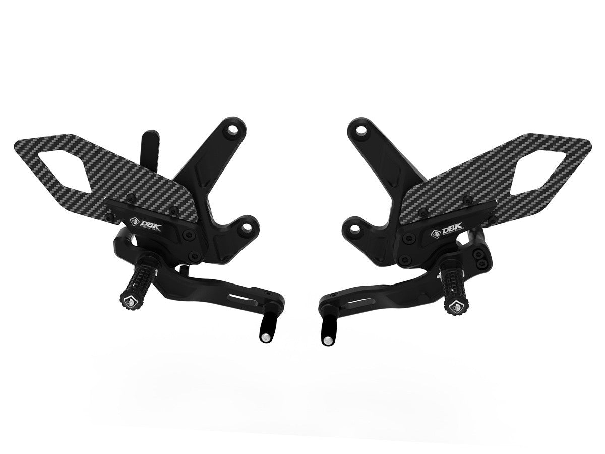 DBK DUCABIKE PRKTM01 KTM 990 DUKE (2024+) Adjustable Rearset (pilot) – Accessories in the Motodeal Motorcycle Aftermarket Accessories and Parts Online Shop