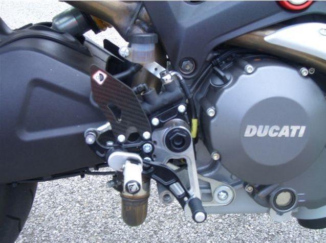 PRM01 - DUCABIKE Ducati Monster S2R/S4R Adjustable Pilot Rearset – Accessories in the Motodeal Motorcycle Aftermarket Accessories and Parts Online Shop