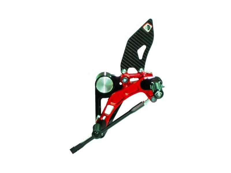 PRM01 - DUCABIKE Ducati Monster S2R/S4R Adjustable Pilot Rearset – Accessories in the Motodeal Motorcycle Aftermarket Accessories and Parts Online Shop