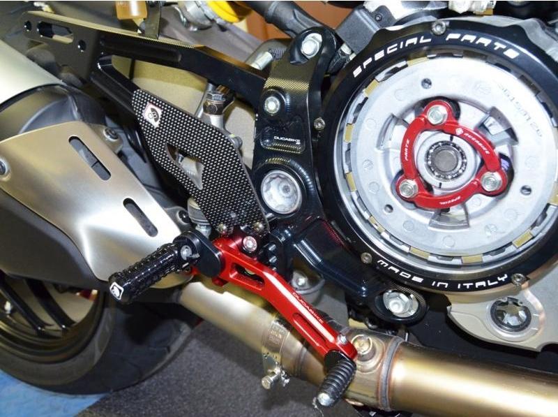 PRM1201 - DUCABIKE Ducati Monster 821/1200 Adjustable Pilot Rearset – Accessories in the Motodeal Motorcycle Aftermarket Accessories and Parts Online Shop