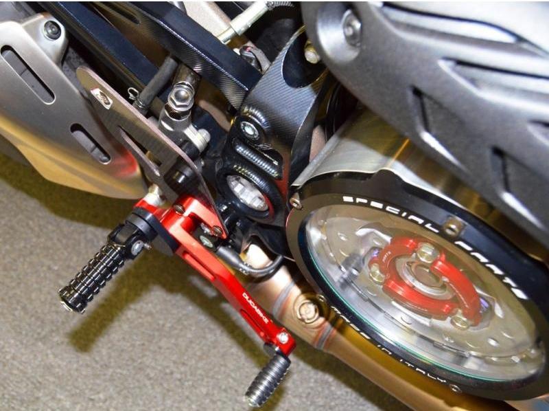 PRM1201 - DUCABIKE Ducati Monster 821/1200 Adjustable Pilot Rearset – Accessories in the Motodeal Motorcycle Aftermarket Accessories and Parts Online Shop