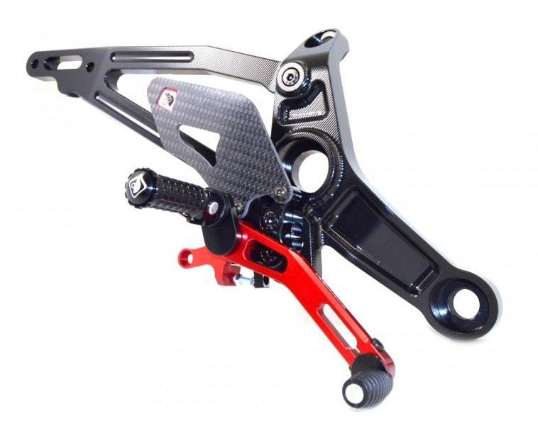 PRM1201 - DUCABIKE Ducati Monster 821/1200 Adjustable Pilot Rearset – Accessories in the Motodeal Motorcycle Aftermarket Accessories and Parts Online Shop