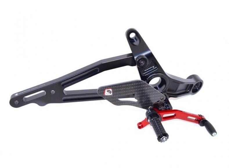 PRM1201 - DUCABIKE Ducati Monster 821/1200 Adjustable Pilot Rearset – Accessories in the Motodeal Motorcycle Aftermarket Accessories and Parts Online Shop