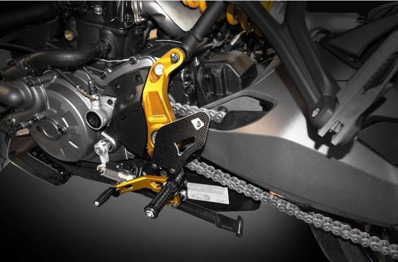 PRM1202 - DUCABIKE Ducati Monster / SuperSport Adjustable Pilot Rearset – Accessories in the Motodeal Motorcycle Aftermarket Accessories and Parts Online Shop